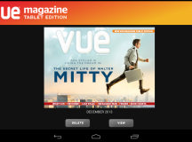 UK’s no. 1 Dedicated Film Title Vue Magazine To Launch Tablet App