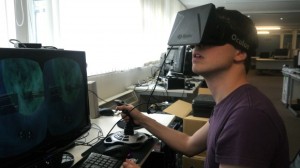 Oculus Rift space sim