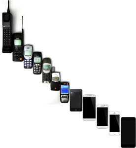 Mobile phone evolution