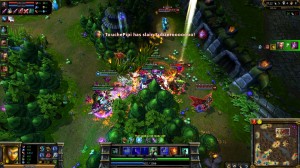 league of legends battle