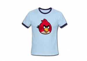 An Angry Birds T-Shirt