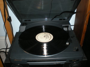 Record and Turntable
