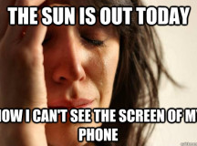 Scientists Finally Develop Phone Screen You Can Use In The Sun